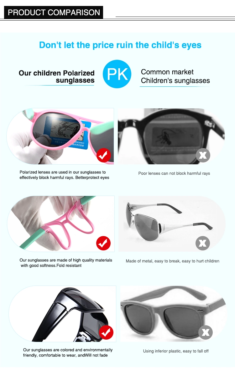 2020 Children Sunglasses Kids Sport Sunglasses UV400 Custom Logo Promotion Gafas De Sol